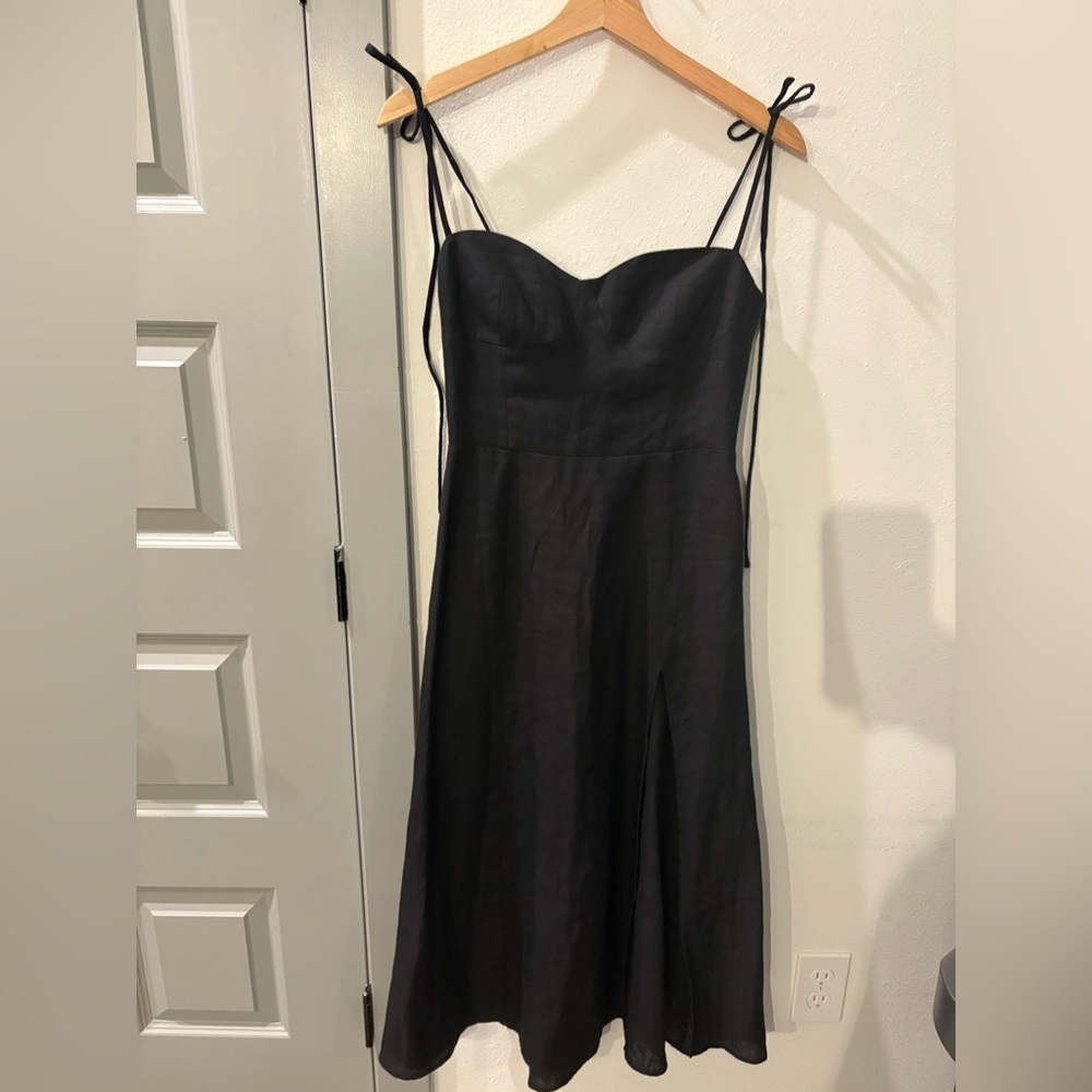 Reformation Black Dress